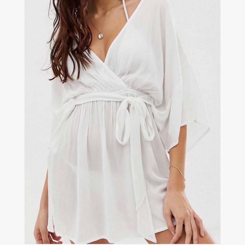 Beach cover-up wrap